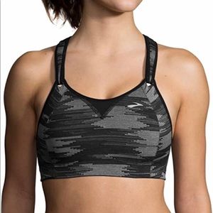EUC Brooks Rebound grey racerback sports bra 34C